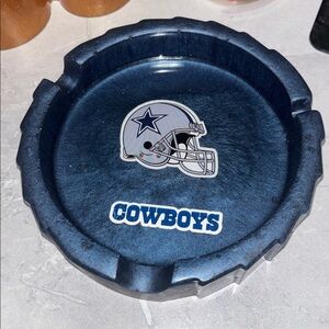 NORE’S NOVELTIES HANDCRAFTED SPORTS TEAM DECORATIVE ASHTRAY “DALCOWBOYS”